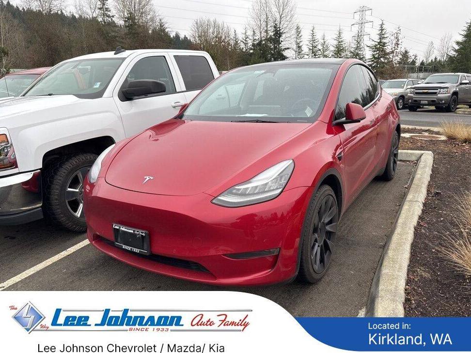 TESLA MODEL Y 2022 7SAYGDEE9NF481453 image